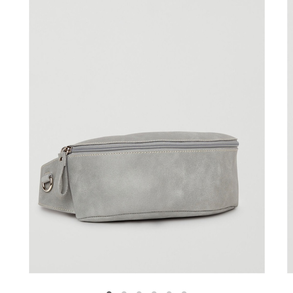 Roots Brown Leather Belt Bag